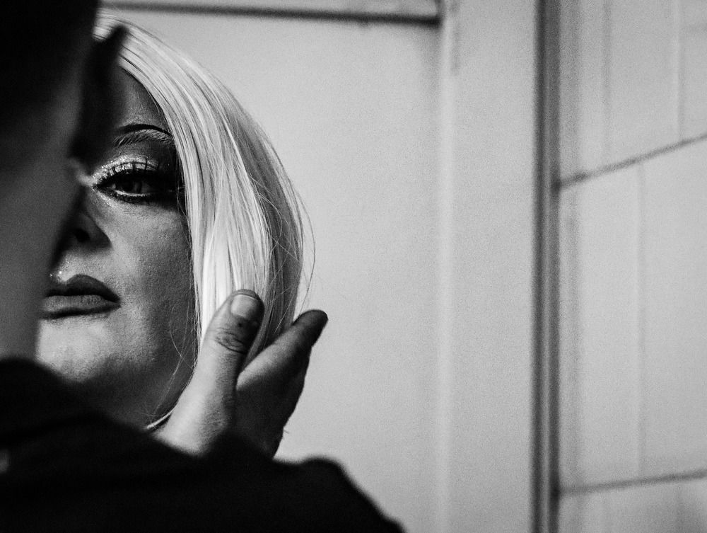 Drag Queen nel backstage