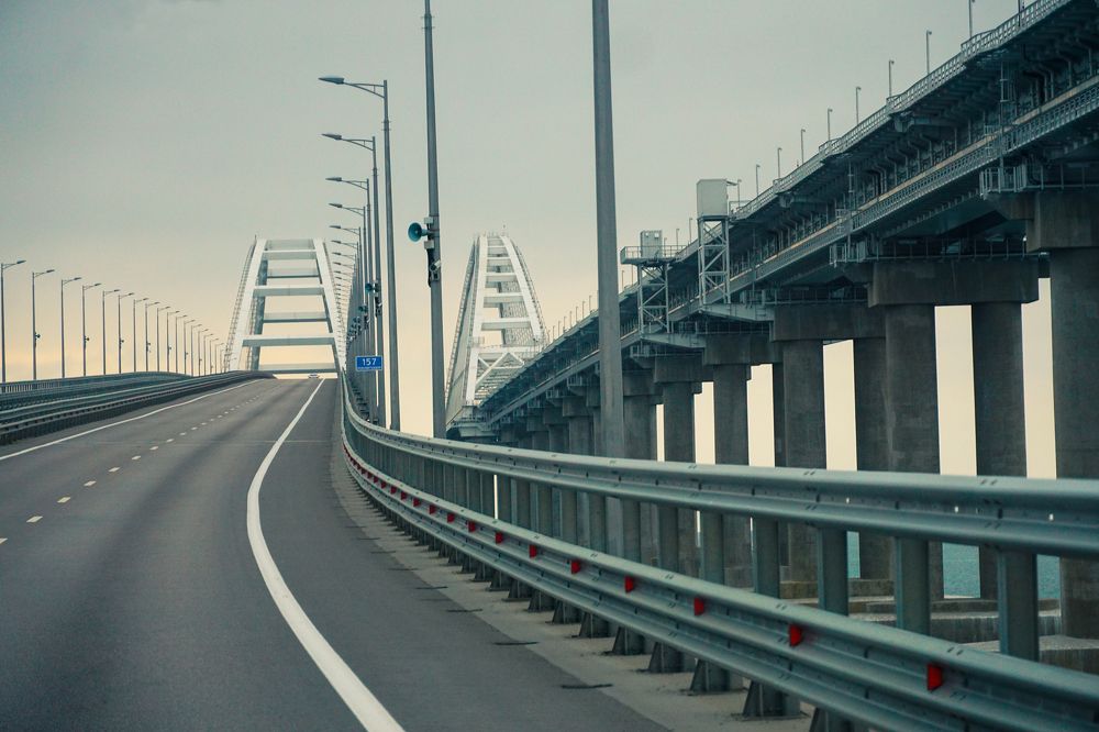 Крымский мост. Рассвет