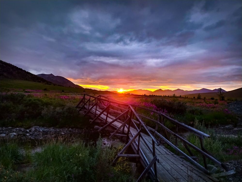 Волшебный закат.