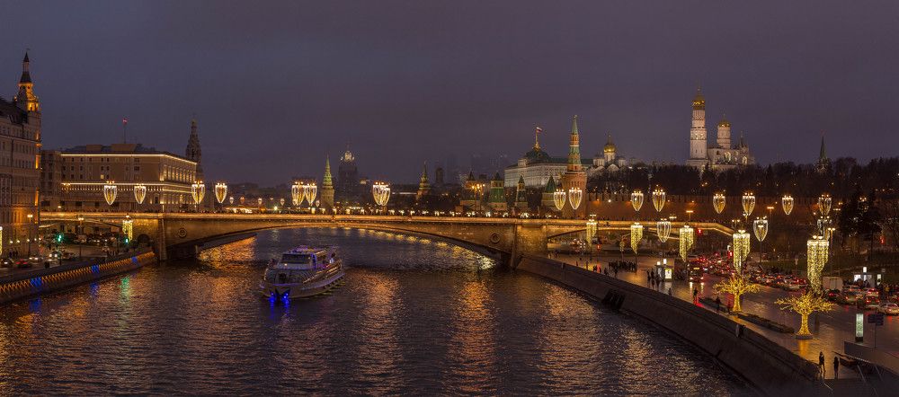 Ночная Москва