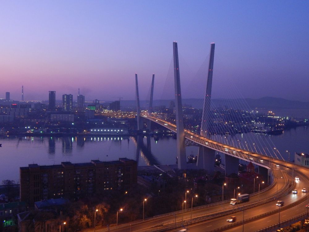 Золотой мост Владивостока.