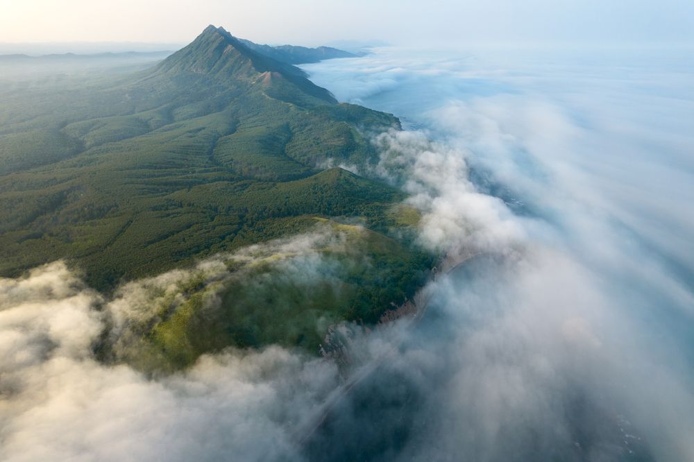 Вечерний натиск морского тумана