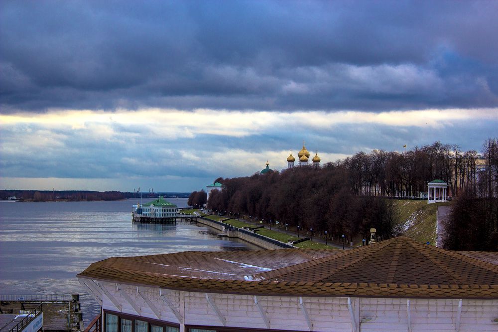 Набережная Волги.
