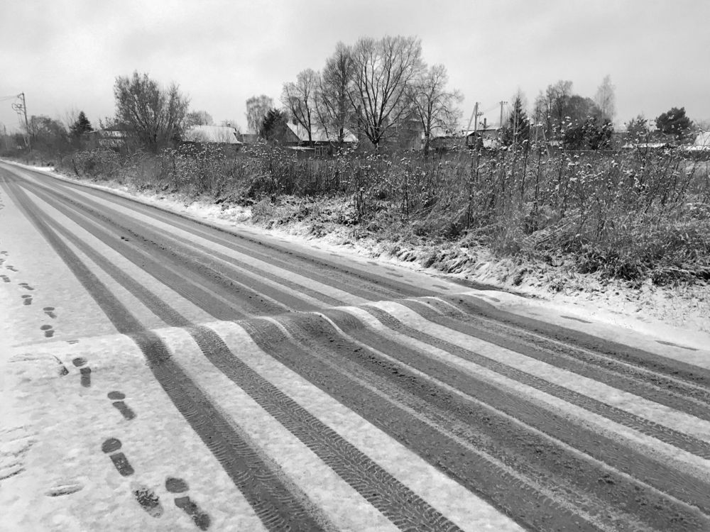 по первому снегу