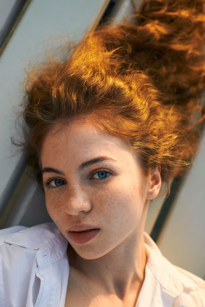 the girl with golden hair