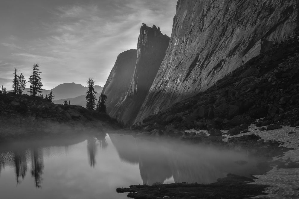 Утро на Черном озере