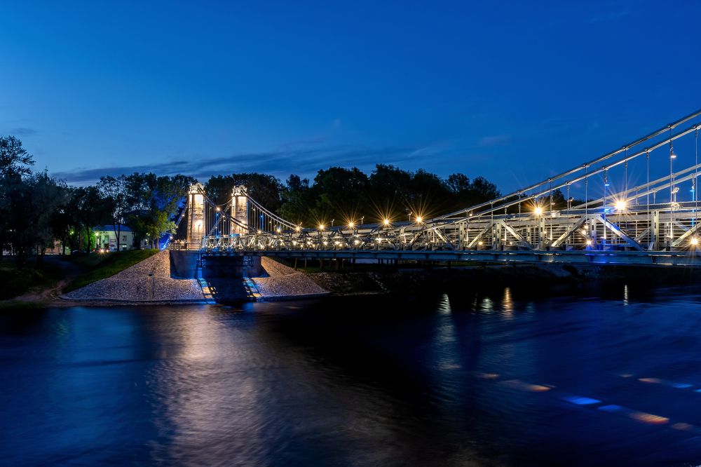 Цепные мосты (г. Остров, Псковская область)