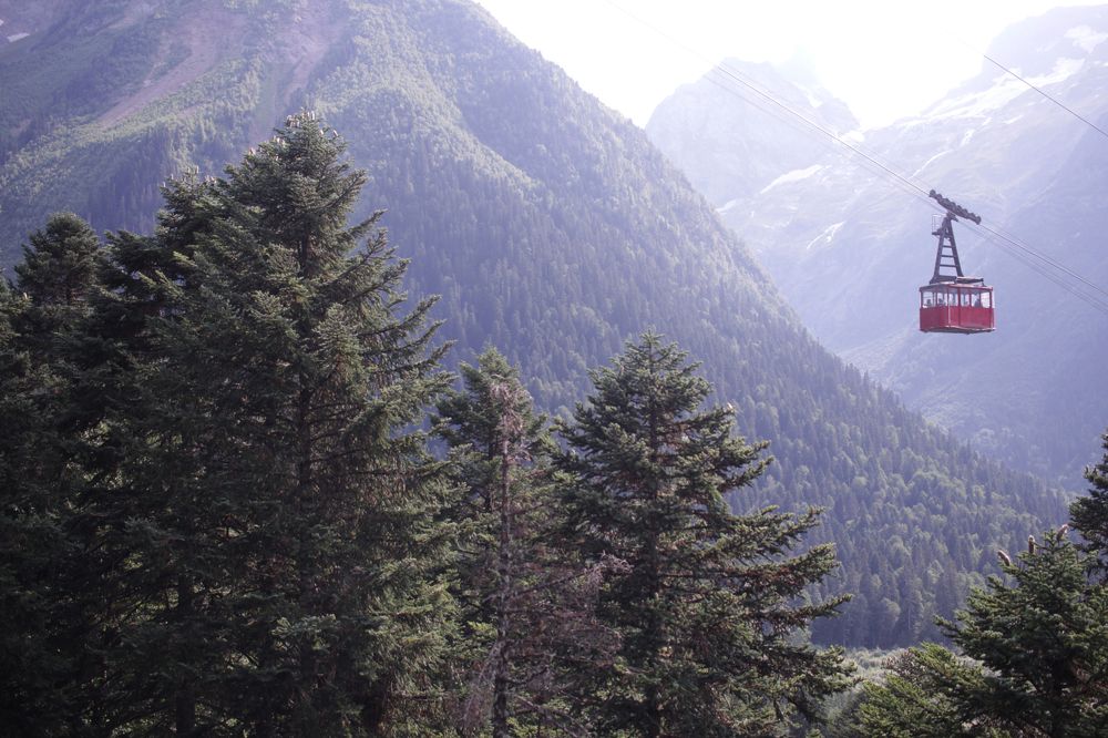 Пролетая над Домбаем