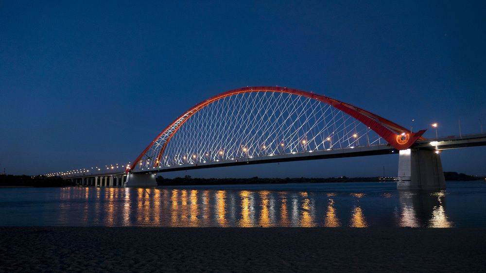 Бугринский мост [2]. Новосибирск.