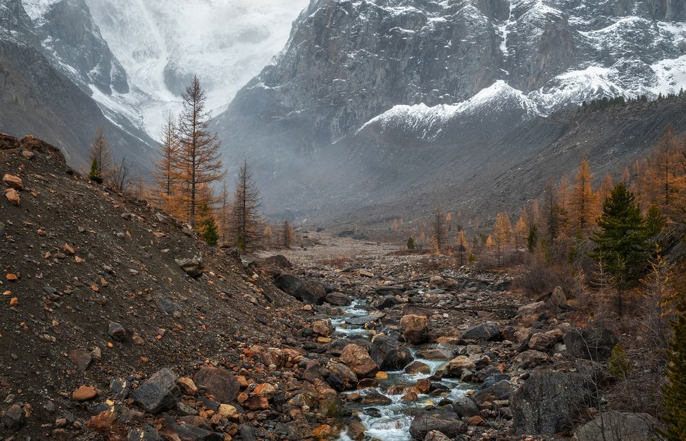 В долине Актру...