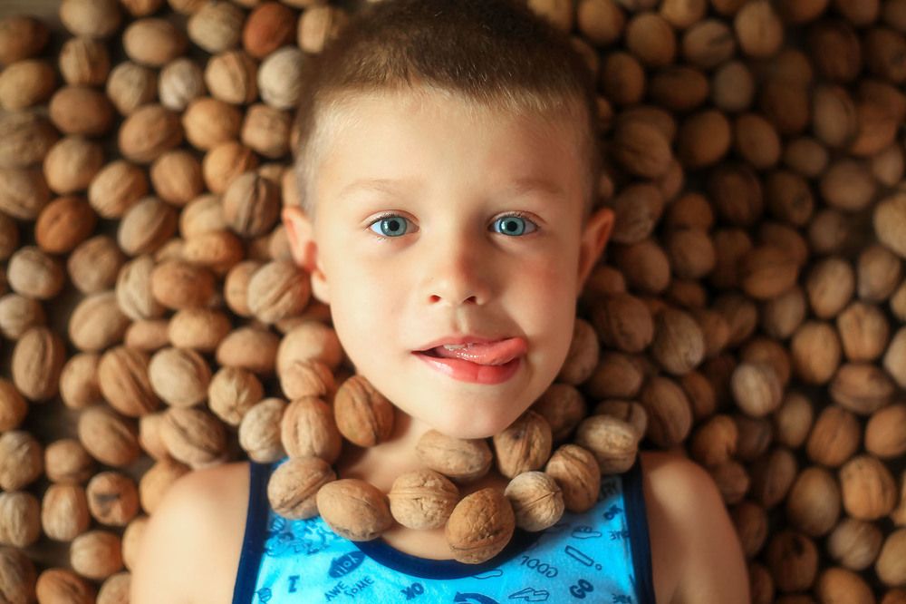 Любитель грецких орехов