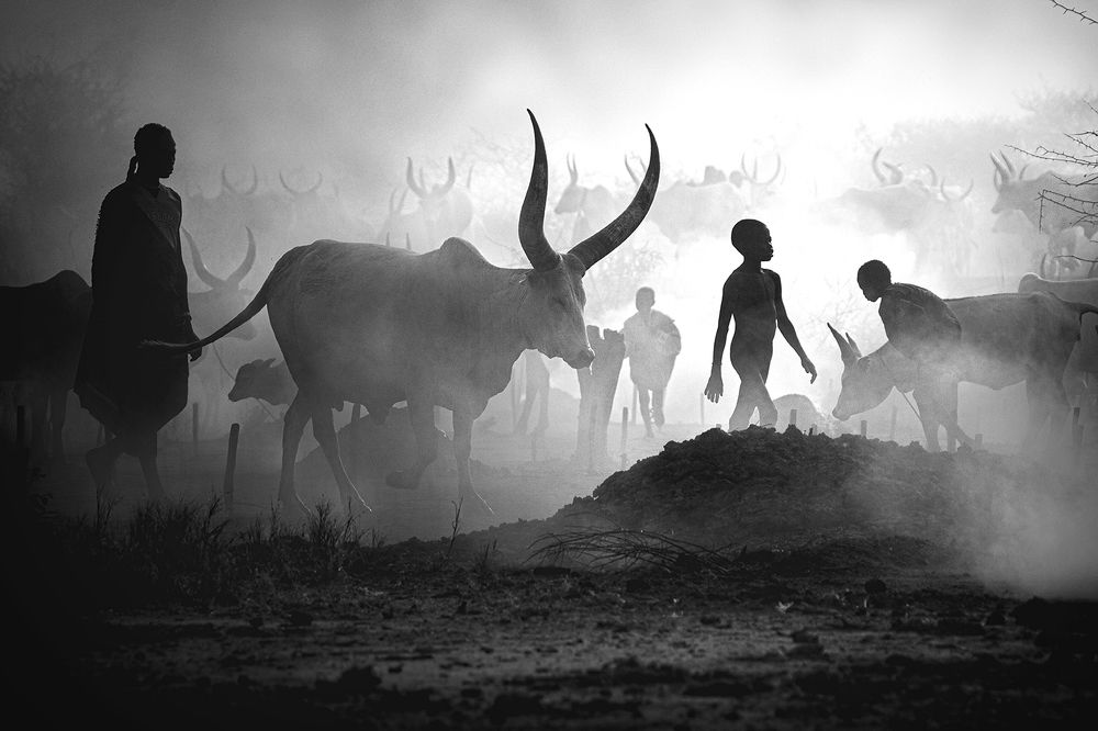 Mundari cattle camp, SOUTH SUDAN 2021