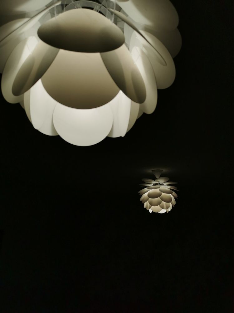 Darkness can also be beautiful when light is hidden in it.