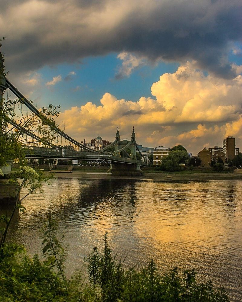 Hammersmith bridge London