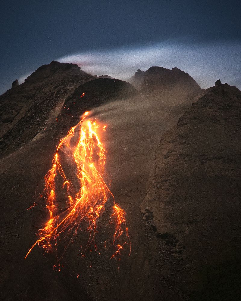 Scary volcano