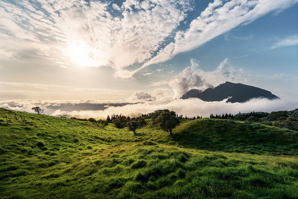 Hight land on Island