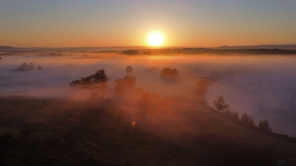 Рассвет в окрестности Анапы