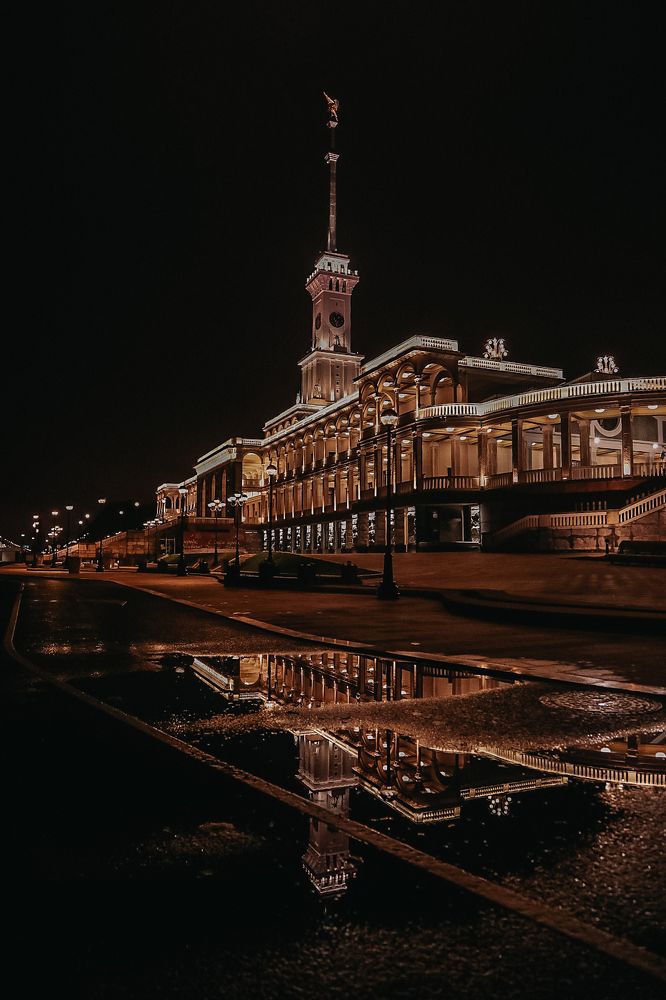 Rainy evening