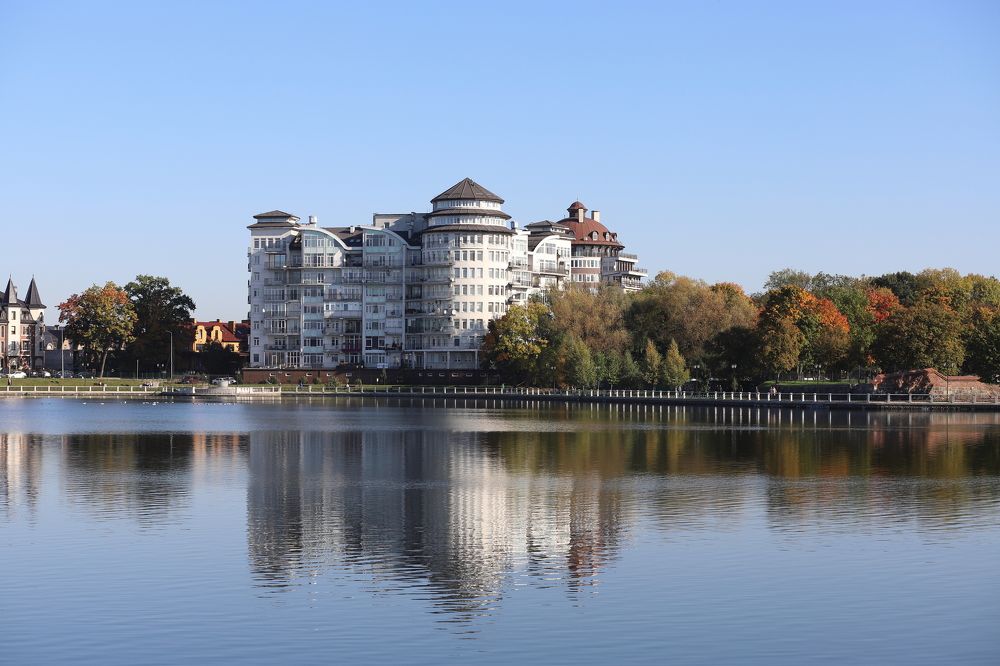 Калининград. Вид на улицу Корабельную.