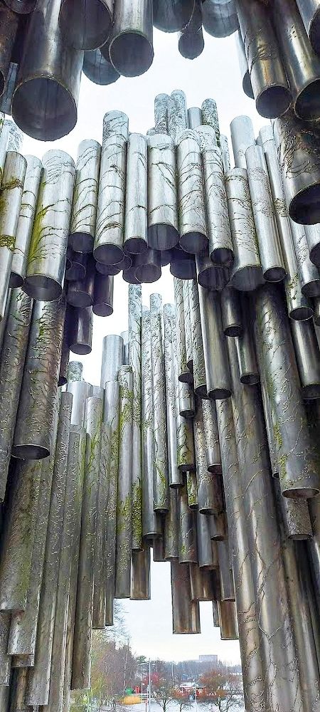 Part of Sibelius Monument