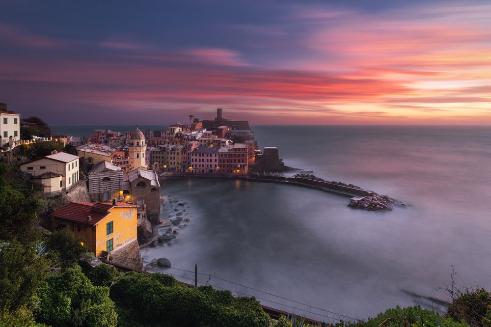 End of a Sunset in Vernazza