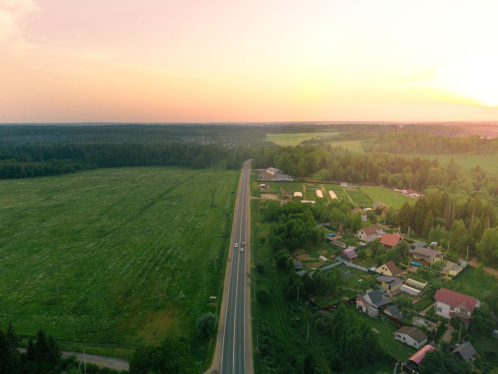 Дорога в Московской области