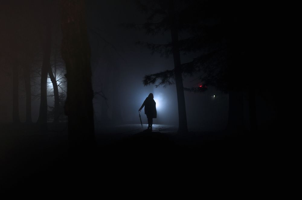 Силуэт в тумане