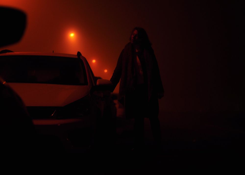 Город в тумане