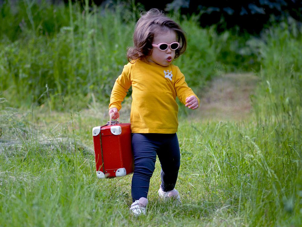 Mila going on a travel