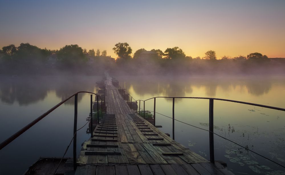 На рассвете