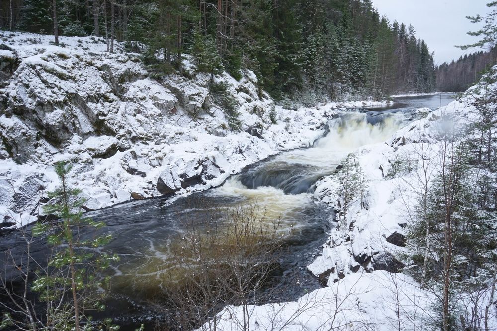 Водопад Кивач.