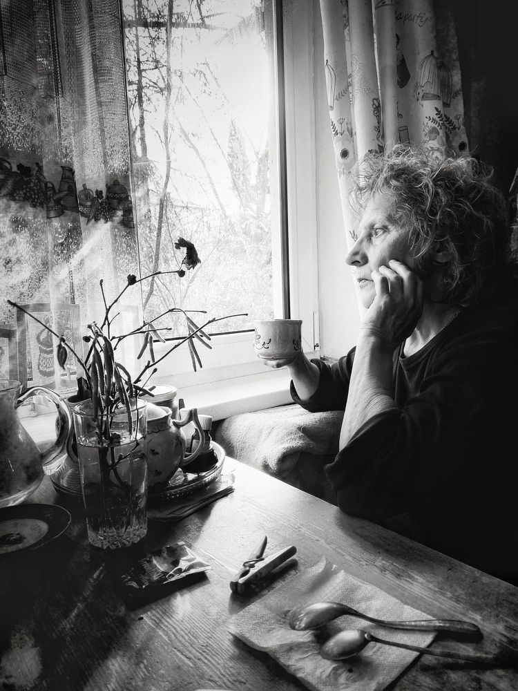 За чашкой кофе