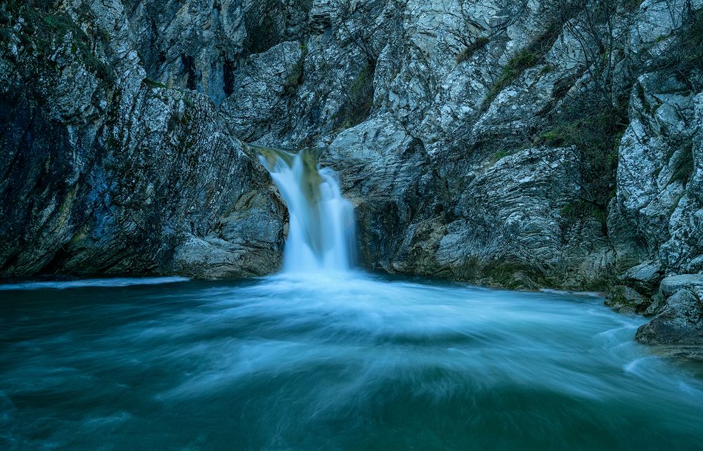 The Blue Waterfall 2