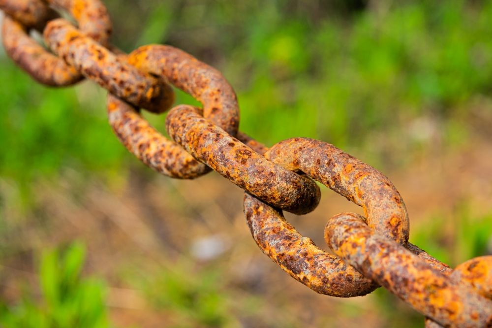 Rusty chain