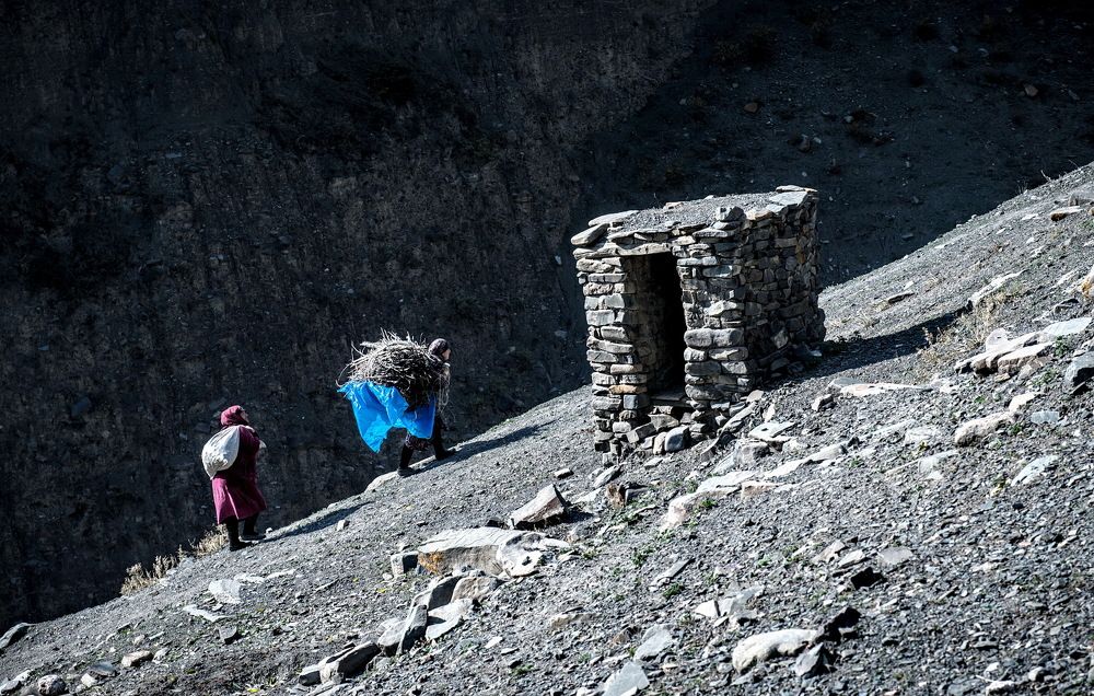 Нелегкое тепло дома.