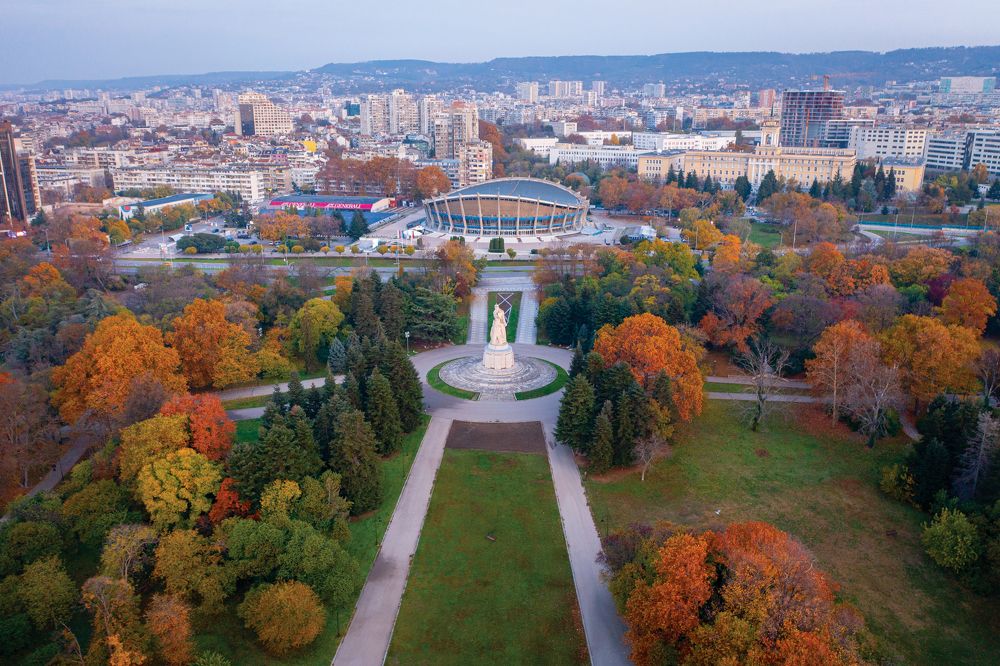 The autumn change of Varna.