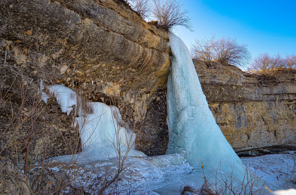 Ледяной водопад