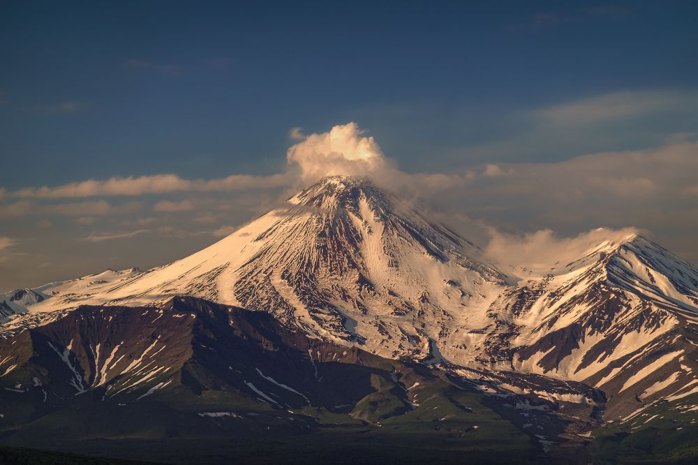 Имитация извержения - попугать население