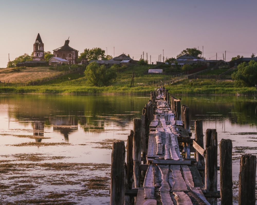 Старый мост в Островах