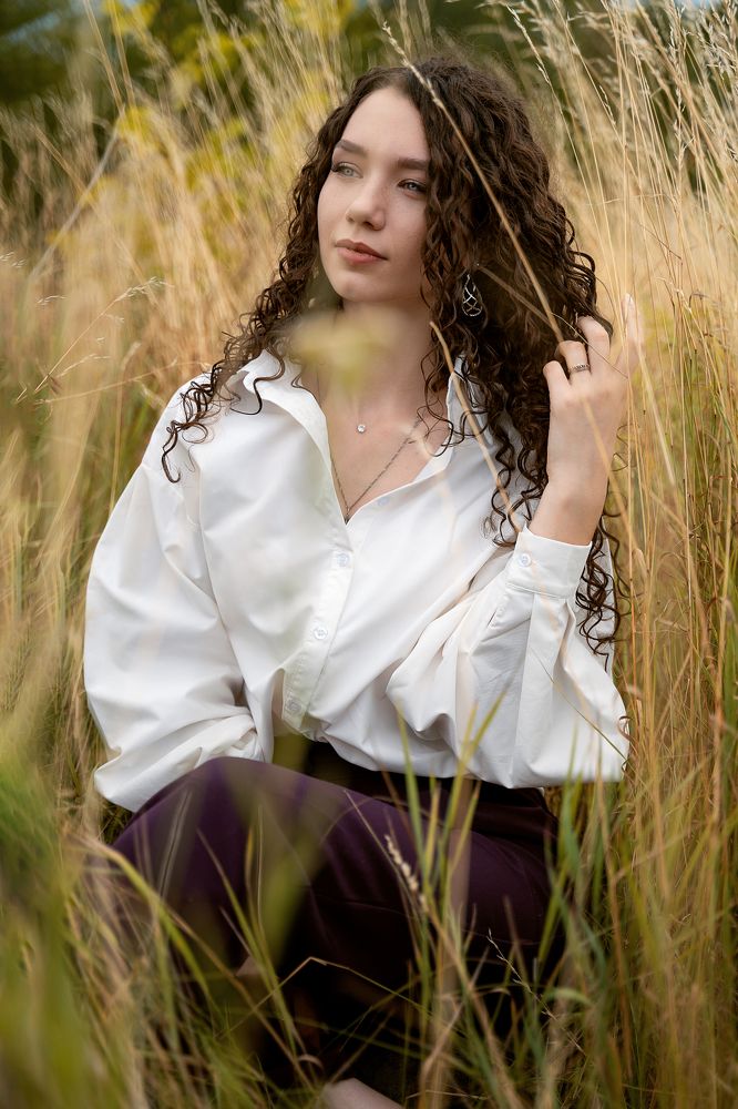 Цыганка в траве