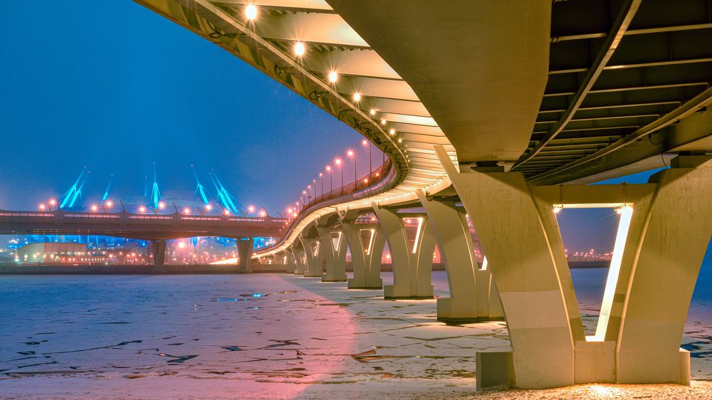 Линии моста