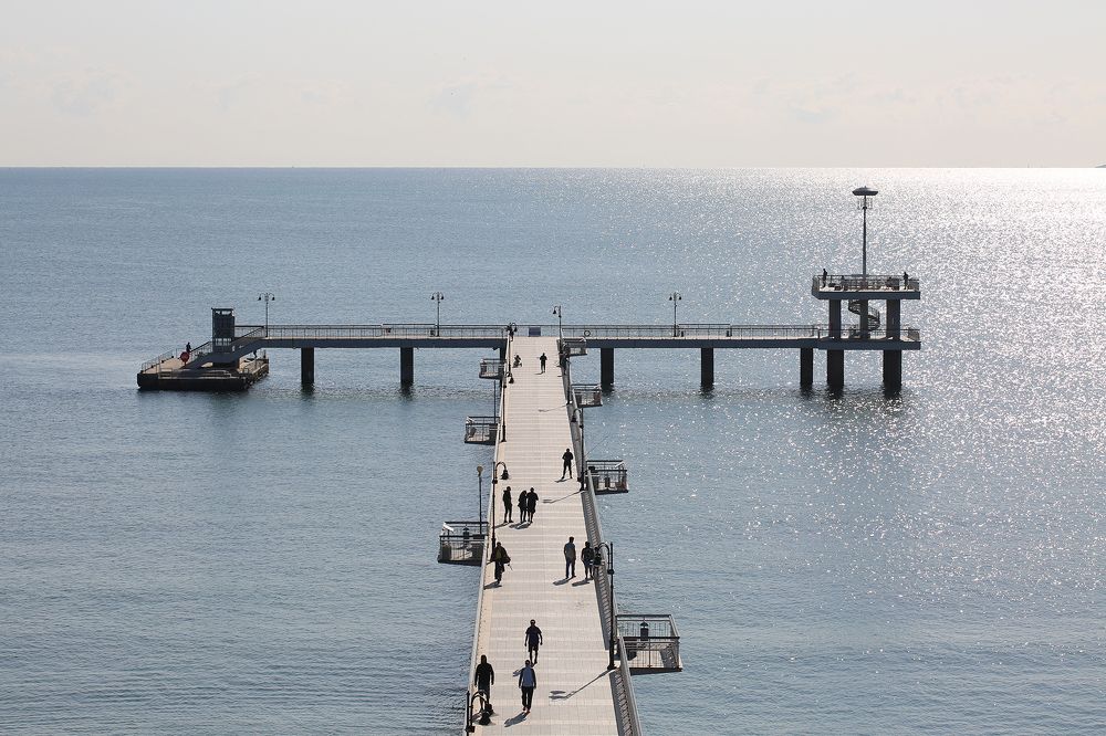 Вечер в Бургасе. Штиль.