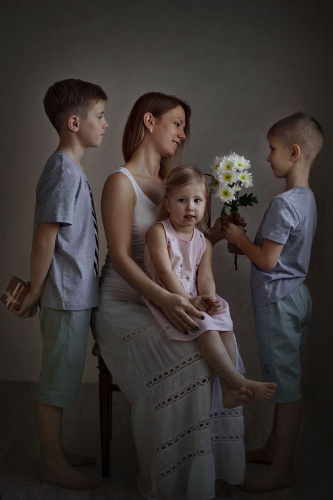 Счастливое материнство.