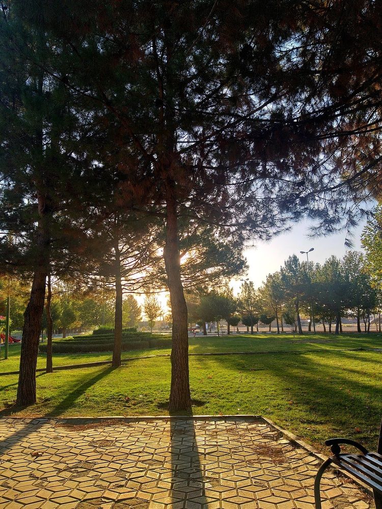 Green Park of Tabriz Railway Station