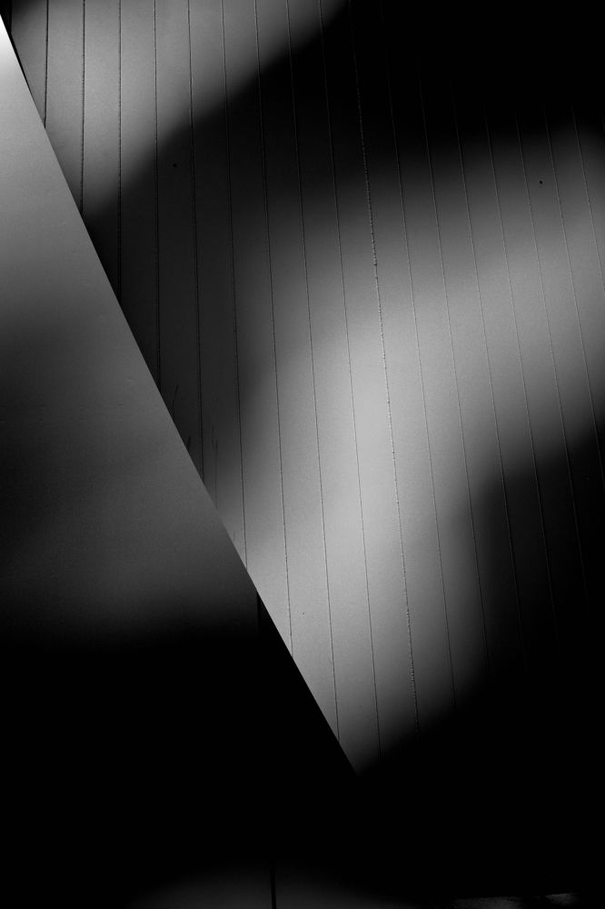 The outer wall of the building