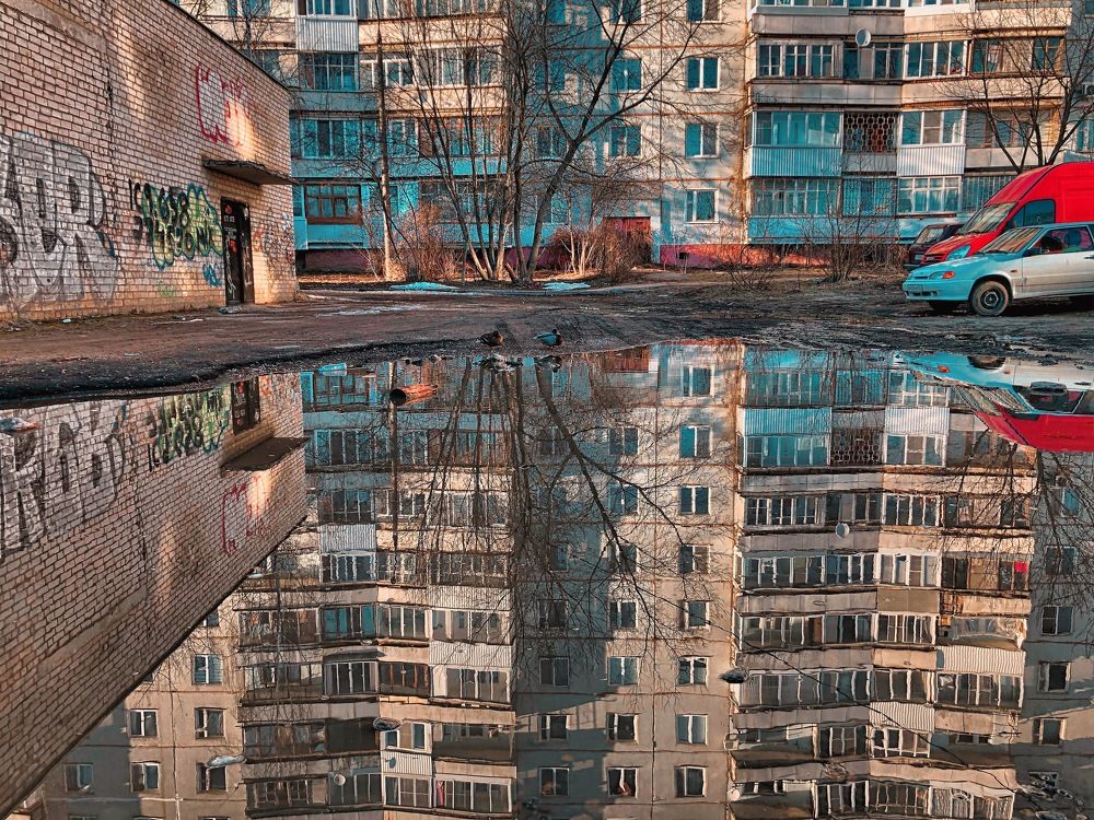 Дворовые лужи города Смоленска