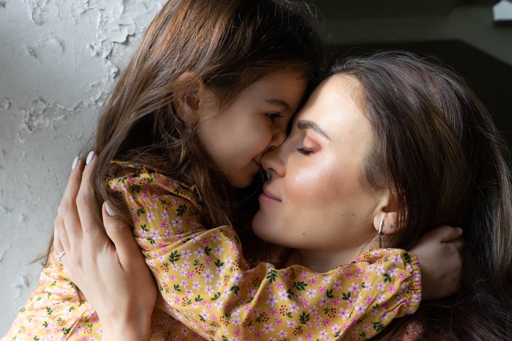 Мама и доченька