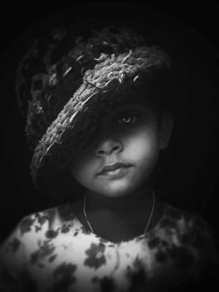 Girl with cap