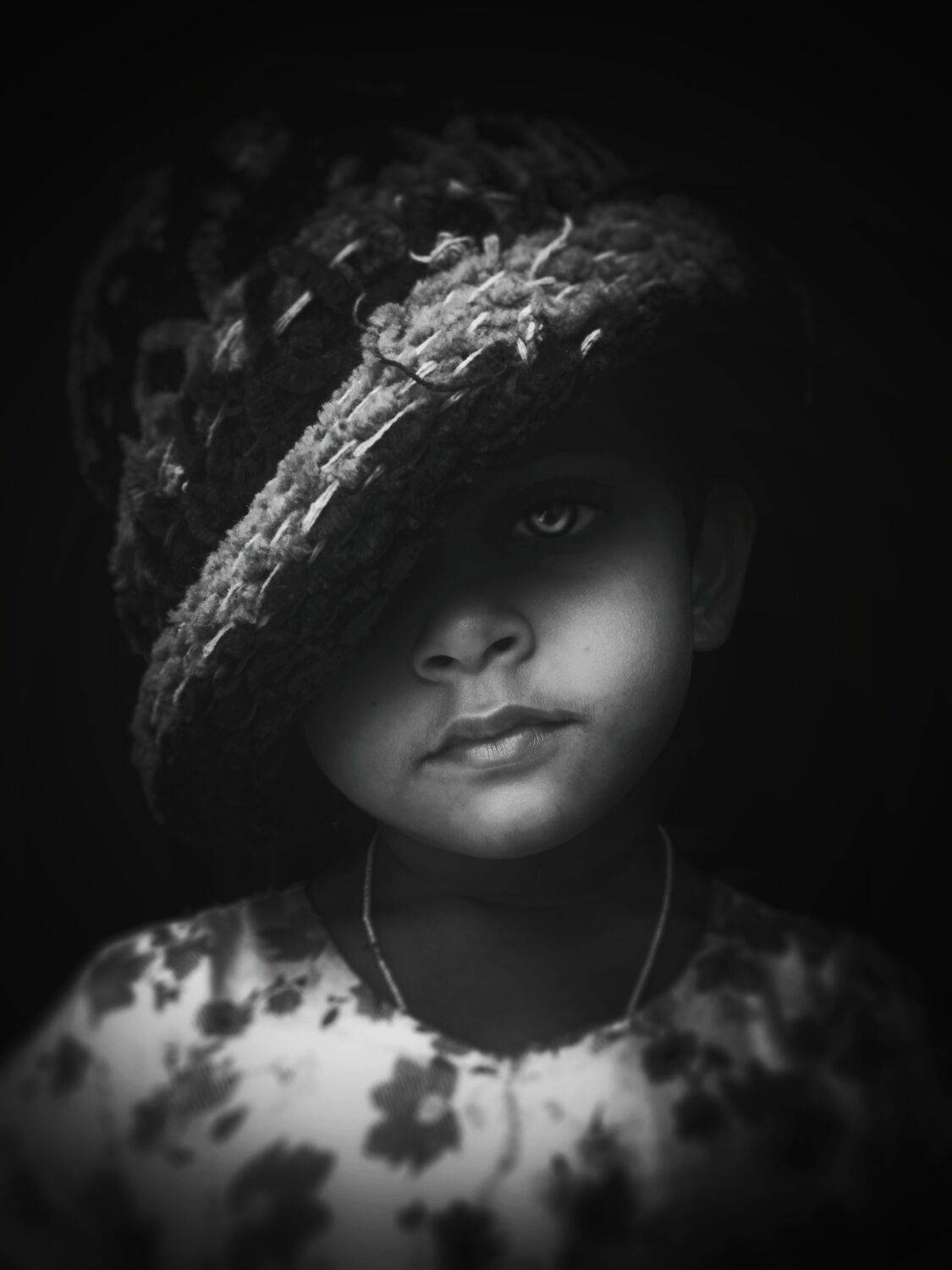 Girl with cap