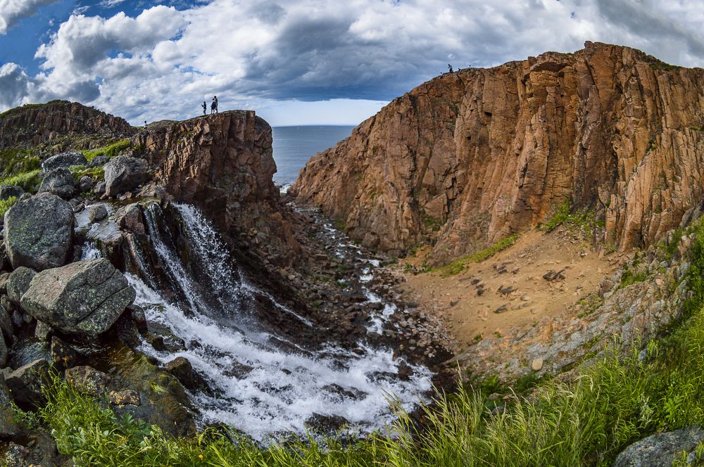 Водопад Малого Батарейского Озера